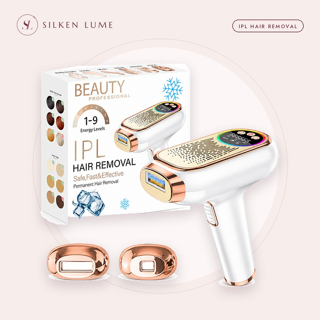 SilkenLume Ice Rose IPL hair removal device