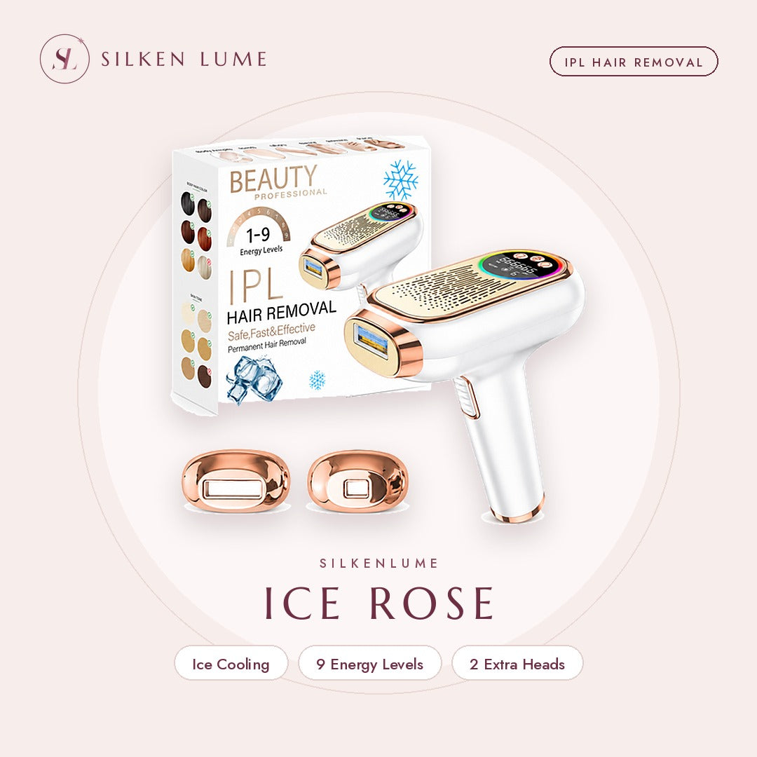 SilkenLume Ice Rose IPL hair removal device key features