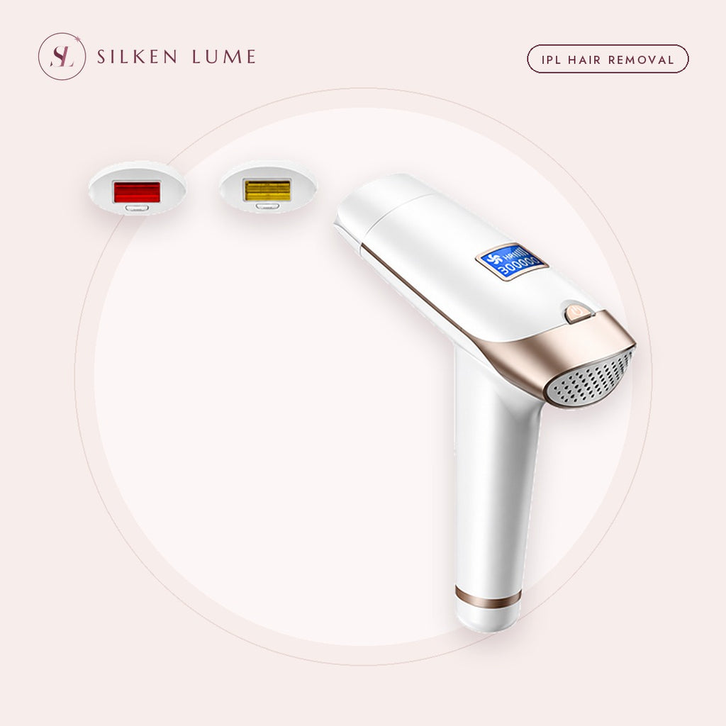 SilkenLume Lumi Gold IPL hair removal device