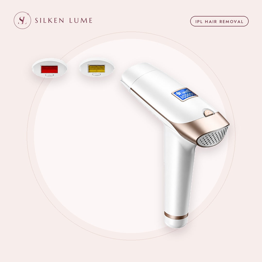 SilkenLume Lumi Gold IPL hair removal device