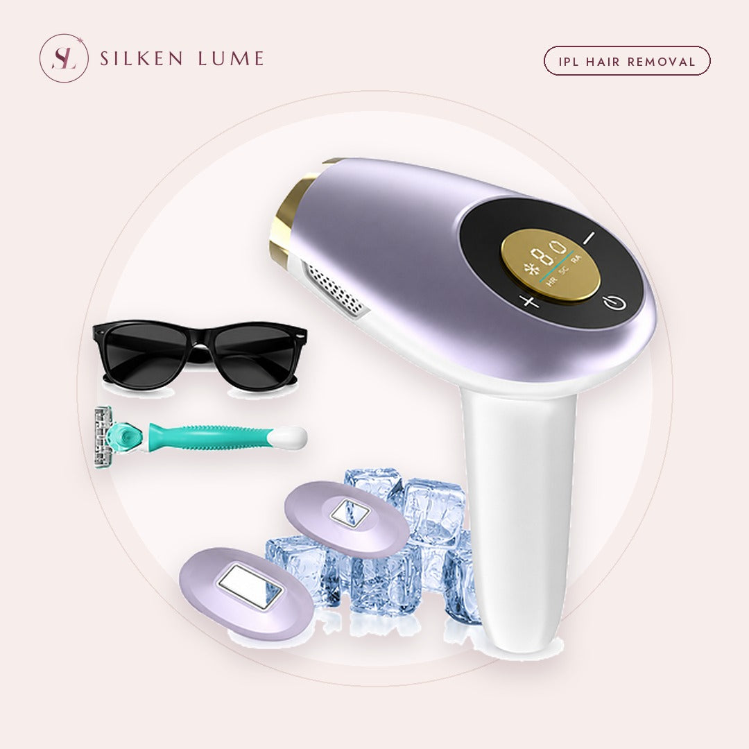 SilkenLume Ice Lilac IPL hair removal device