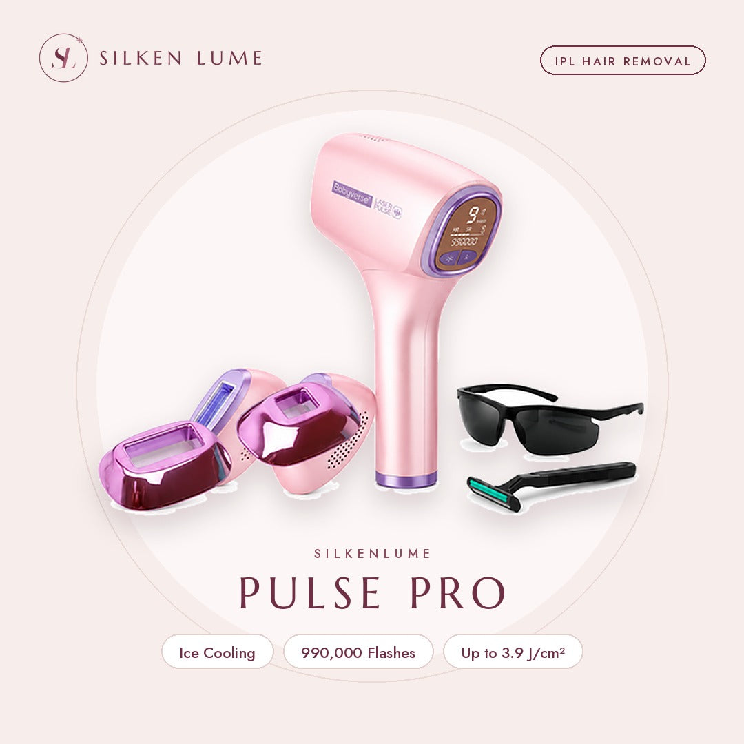 SilkenLume Pulse Pro IPL hair removal device key features