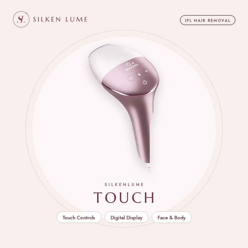 SilkenLume Touch IPL hair removal device key features