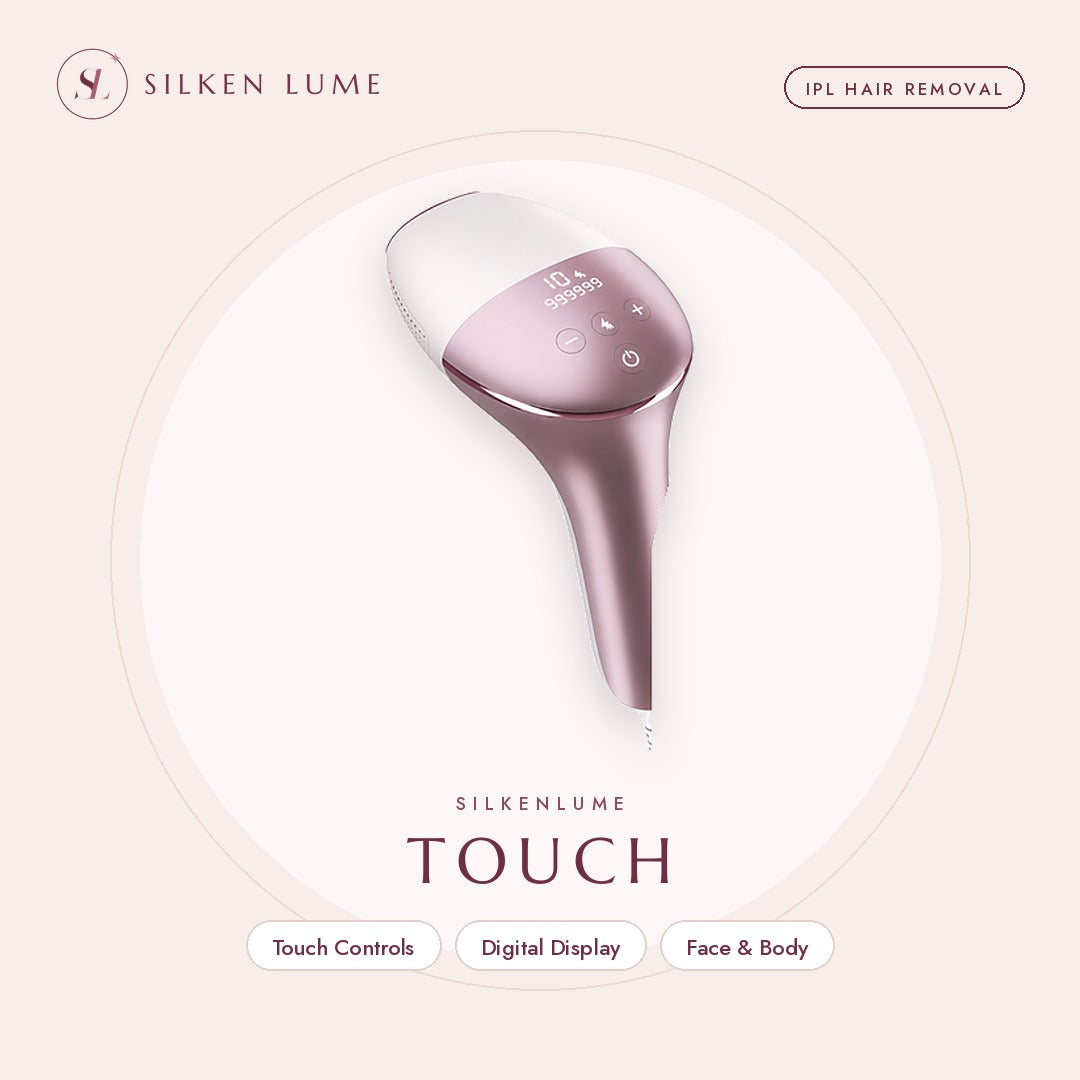 SilkenLume Touch IPL hair removal device key features