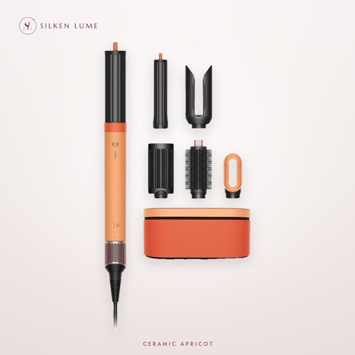 Dyson Airwrap Co-anda2x HS09 in Ceramic Apricot with attachments and case