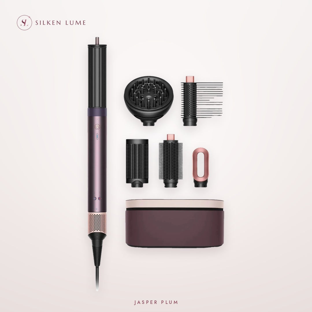Dyson Airwrap Co-anda2x HS09 in Jasper Plum with attachments and case