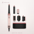 Dyson Airwrap i.d. HS08 in Ceramic Pink and Rose Gold with attachments and case