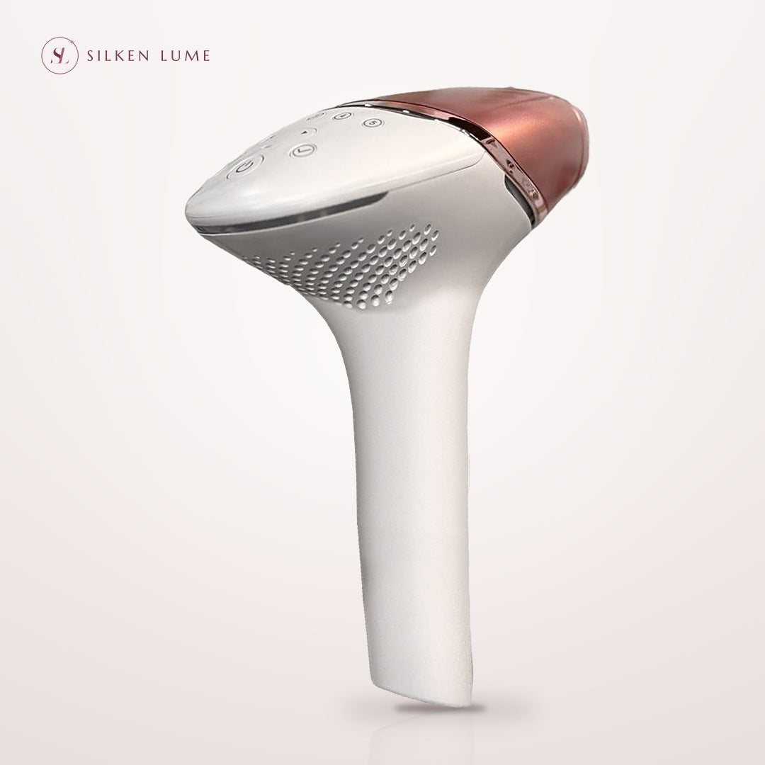 Philips IPL Hair Removal 9000, three-quarter view showing the controls